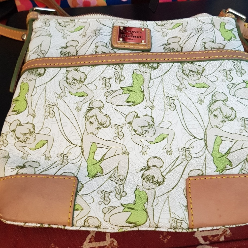 Disney Dooney & Bourke Tinker Bell crossbody handbag